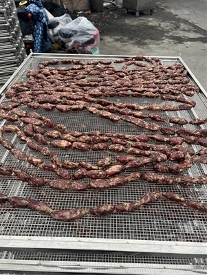 Drying Equipment Drying Sausage Customer Inspection Machine